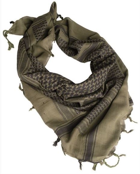 Picture of OD/BLACK SHEMAGH SCARF
